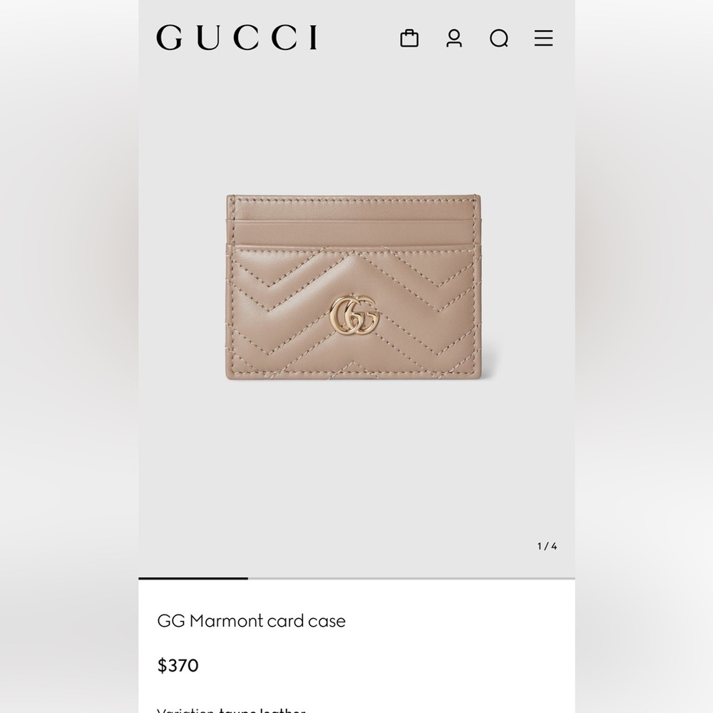 GUCCI Marmont Card holder